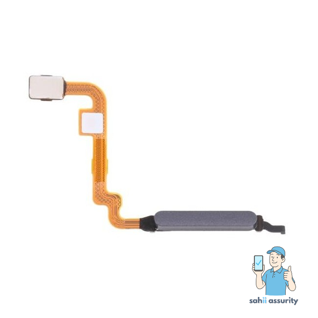 Fingerprint Sensor with Flex Cable for Xiaomi Redmi Note 10S Black